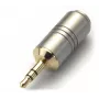 Kindermann audioconnector - 3,5mm mini-jack stekker male