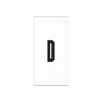 Kindermann Konnect flex 45 click HDMI 3 m - modulaire afdekplaat snap-in
