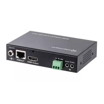 Kindermann HDMI-HDBT-extender - video-, audio-, infrarood- en seriële uitbreiding