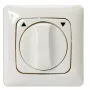 Kindermann draai-druktaster LW/DL - alpine white