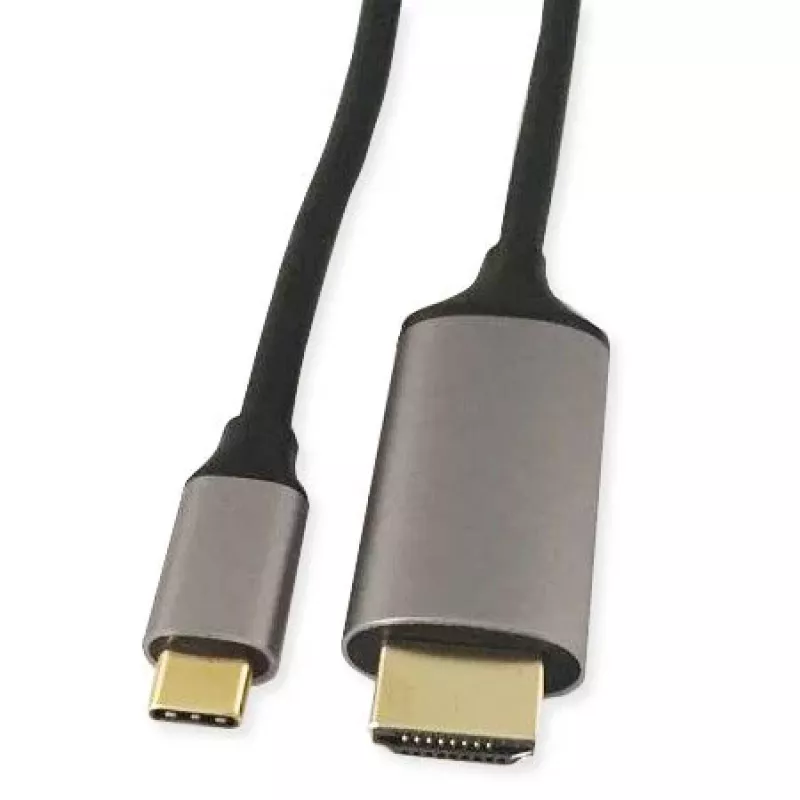KINDERMANN USB-C naar HDMI-adapterkabel, 5 m, zwart (WLZ-4423 L=5m)