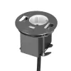 Kindermann CablePort table³ tafelansluitbox voor inbouwmontage, zilver