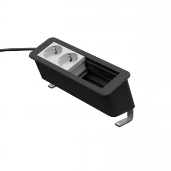 Kindermann CP Office Desk 4-voudige 2x stopcontact tafelmodule