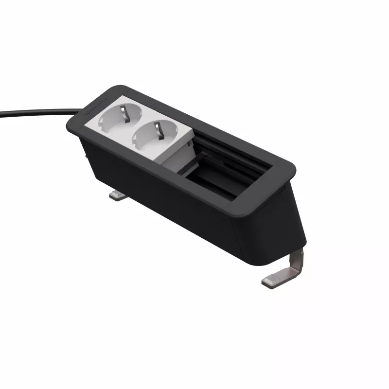 Kindermann CP Office Desk 4-Fold 2x Power Outlet tafelmodule