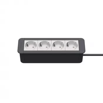 Kindermann CP Office Frame 4-voudig 4 x stopcontact (7551000204)