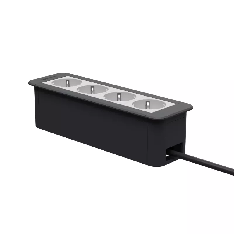 Kindermann CP Office Frame 4-voudig 4 x stopcontact (7551000204)