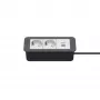 Kindermann CP Office Frame 3-voudig 2x Schuko-stopcontact 1x USB-oplader (7551000122)