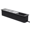 Kindermann CP Office Frame 6f 3xSt 1xUSB PD bureau-connectiviteitshub