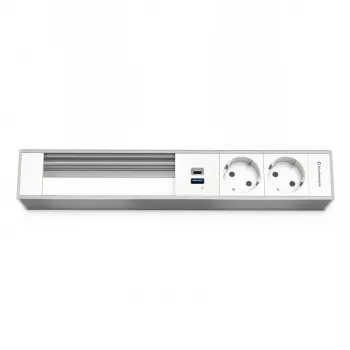 Kindermann 6-voudige modulehouder met 2x stroom en USB (7449001332)