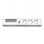 Kindermann 6-voudige modulehouder met 3 stopcontacten en USB-laadfunctie (7449001333)