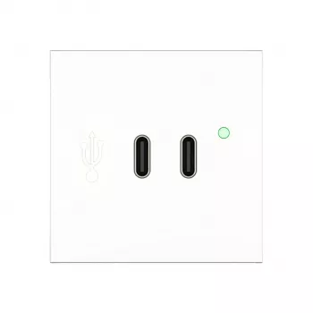 Kindermann dual port USB-C oplader 65W PD