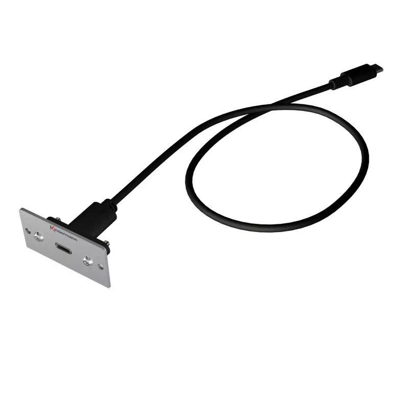 Kindermann Konnect Alu 50 USB-C USB 4 compatibele dockingstation