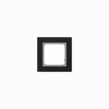 Kindermann Switch Frame Gira E2 zwart 1-voudig