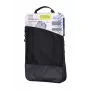 TROIKA zwarte packing shirts reiscompressiezak (BBL71/BK)