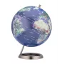 TROIKA Globe 23.5 Degrees (G2507-P2P2/CB) - bureauglobe presse-papier, verchroomde voet, 60mm
