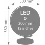 TROIKA Globus STELLAR LIGHT TOUCH Antiek verlichte bureauwereldbol (G3011T-YEAO/AB)