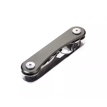 Troika CLEVER KEY Sleutelorganizer titanium