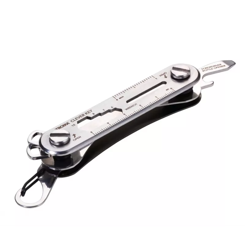 Troika CLEVER KEY Sleutelorganizer titanium