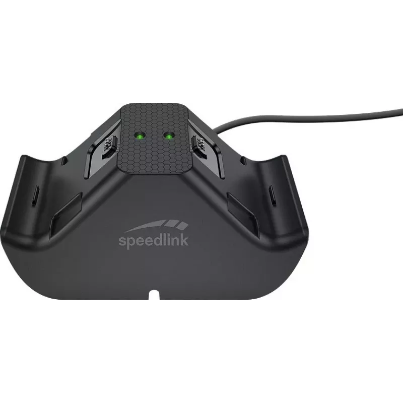 Speedlink JAZZ USB-controller-oplaadstandaard, 1,5 m, Zwart (SL-260002-BK)