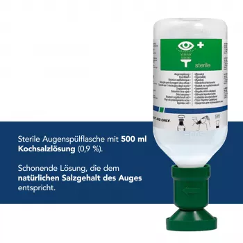 First Aid Only oogspoelfles 500 ml