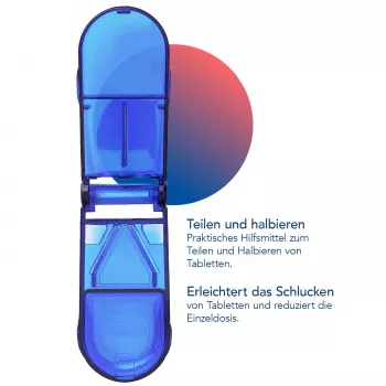 First Aid Only tablettenbreker blauw