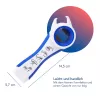 First Aid Only 5-in-1 multi-opener voor flessen en blikken, wit/blauw, vermindert krachtinspanning