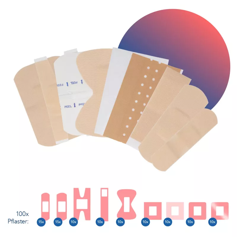 First Aid Only P-10026 detecteerbare pleisters gastronomie 100 stuks