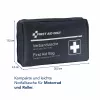 First Aid Only motor-EHBO-kit DIN 13167 blauw met veiligheidshesje