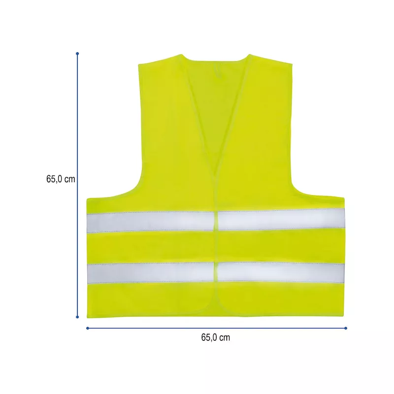 First Aid Only motor-EHBO-kit DIN 13167 blauw met veiligheidshesje