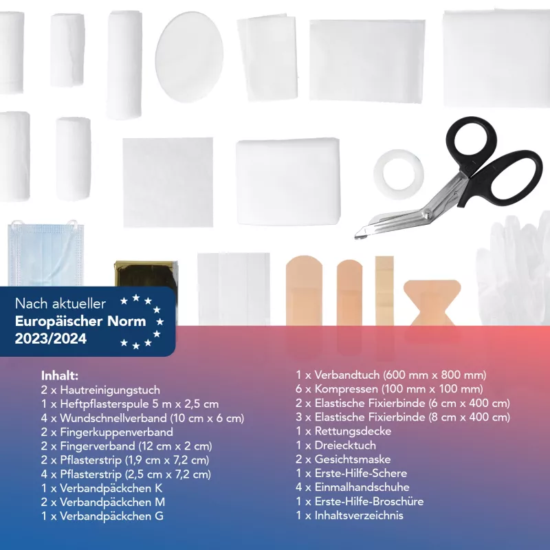 First Aid Only aanvulset voor auto-EHBO-doos DIN 13164 (P-91300 00)