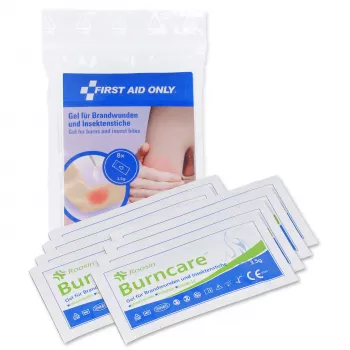 First Aid Only brandwondgel P-91401 00 transparant 8 sachets