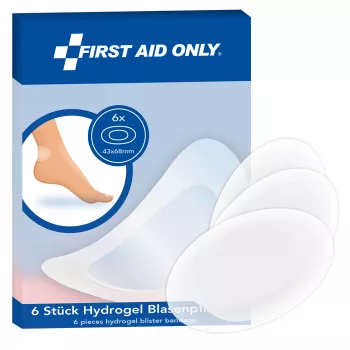 First Aid Only blarenpleisters P-10070 transparant 6,8 x 4,3 cm 6 stuks