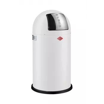 WESCO Pushboy 50L afvalemmer matwit