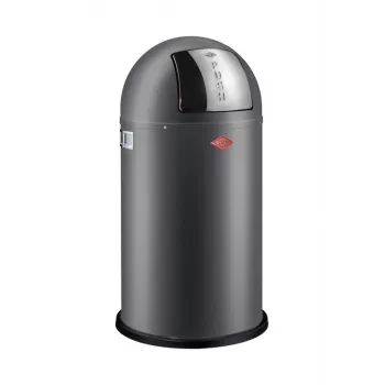 WESCO Pushboy 50L grafiet mat afvalemmer
