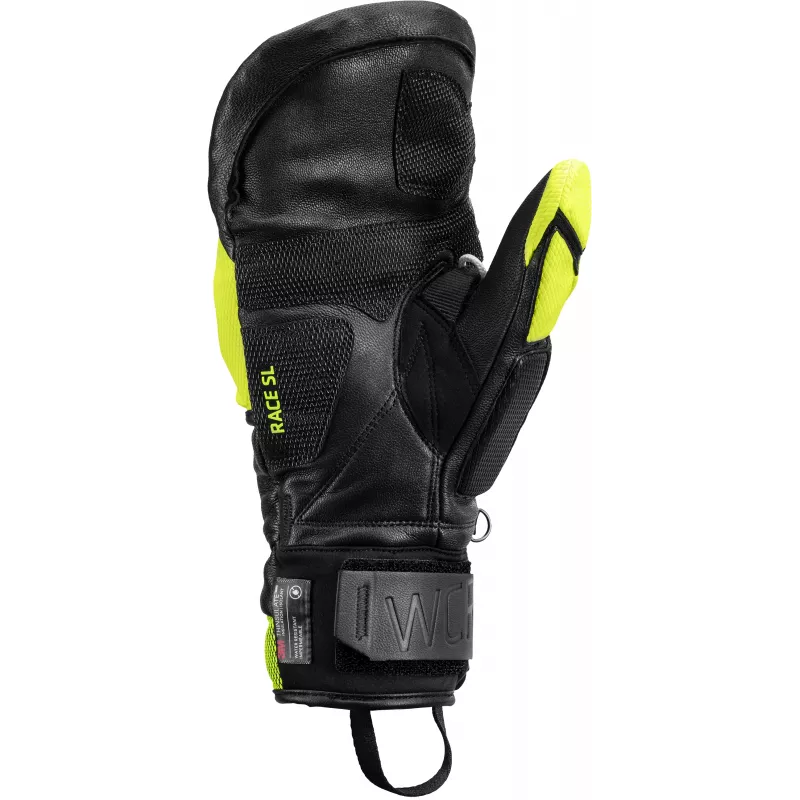 LEKI WCR Venom SL 3D want zwart-ice lemon 9.0