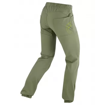EDELRID dames klimbroek Radar Pants II Algae Green