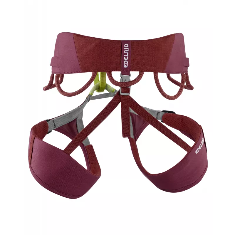 EDELRID Jayne IV klimgordel - rabarberrood - XL - dames