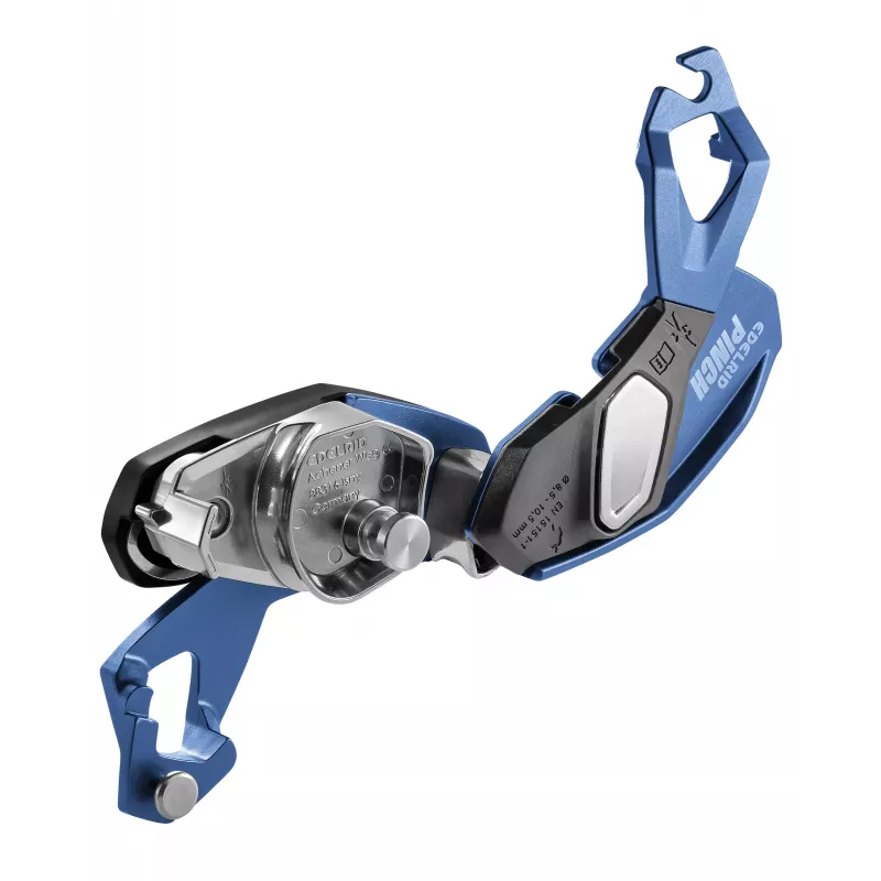 EDELRID Pinch zekertoestel met remondersteuning - Blue Night