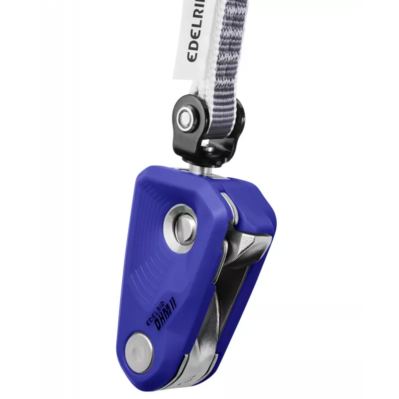 Edelrid Ohm II remweerstand (Assisted Braking) - blauw