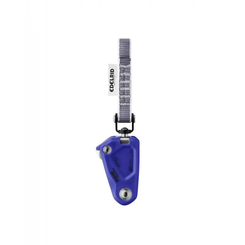 Edelrid Ohm II remweerstand (Assisted Braking) - blauw