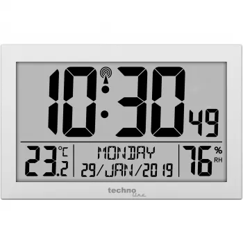 Technoline WS8016 BLADE HOME digitale wandklok
