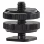 Novoflex flitsschoenadapter met 1/4 inch schroefdraad
