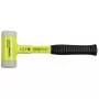 Halder SUPERCRAFT Soft-Face kunststofhamer GG 50, geel, onbreekbare steel