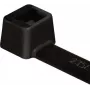 HellermannTyton T18R kabelbinder, polyamide 6.6, zwart, 100 mm lengte, 2,5 mm breedte, 1 mm dikte, 22 mm bundeldiameter, 80 N treksterkte, verpakking van 100 stuks