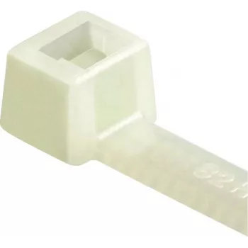HellermannTyton T80R-PA66-NA-C1 kabelbinder, binnenvertanding, T-serie, 210mm x 4,7mm, transparant, 100-pack