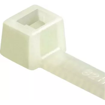 HellermannTyton T80I-PA66-NA-C1 transparante kabelbinders, 300 x 4,7 mm, 100 stuks