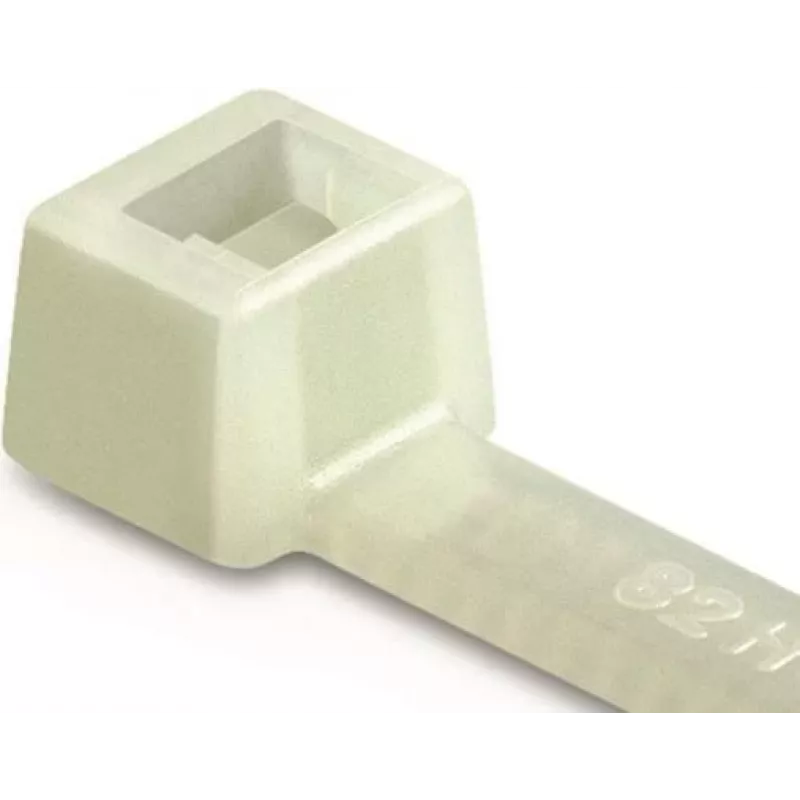 HellermannTyton T80I-PA66-NA-C1 transparante kabelbinders, 300 x 4,7 mm, 100 stuks