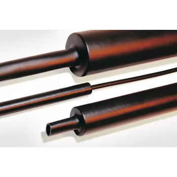 HellermannTyton MA47-30/8-PO-X-BK Krimpkous 3,5:1, 1 m, zwart, 20 stuks