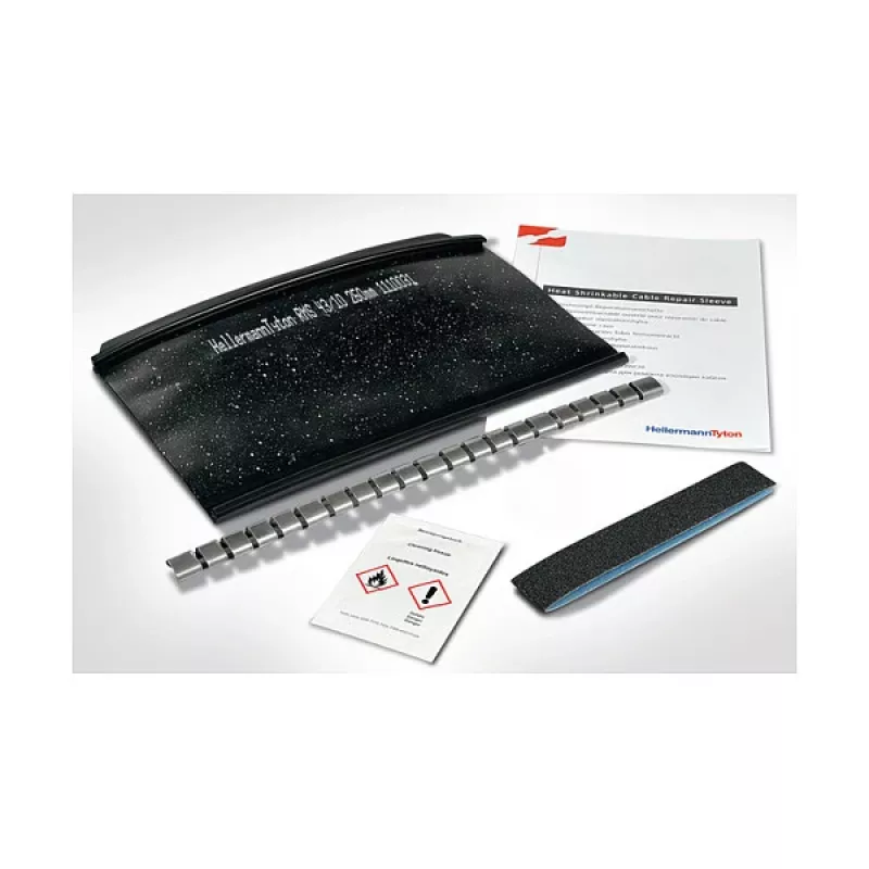 HellermannTyton 450-20001 krimpkous - zwart - 50 cm - 43 mm - 10 mm - 1 stuk