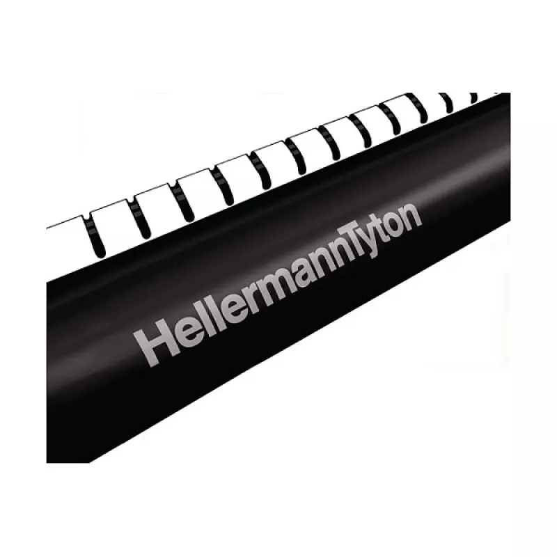 HellermannTyton 450-20001 krimpkous - zwart - 50 cm - 43 mm - 10 mm - 1 stuk